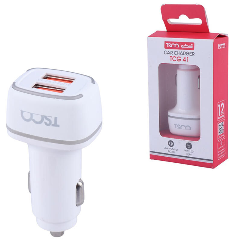 شارژر فندکی 30 وات تسکو TCG41