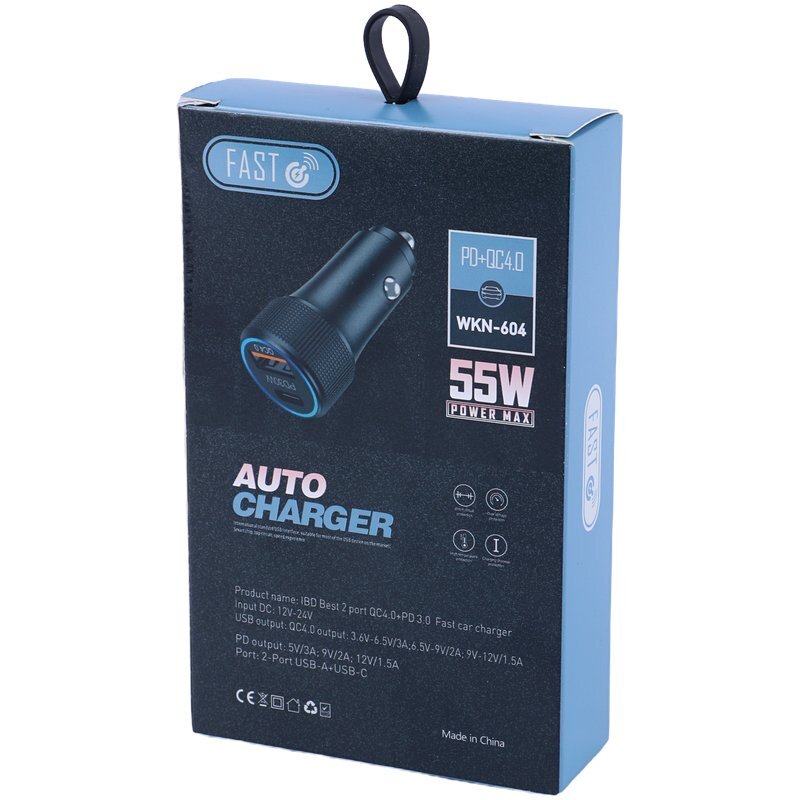 شارژر فندکی 30 وات WKN-604 - 7
