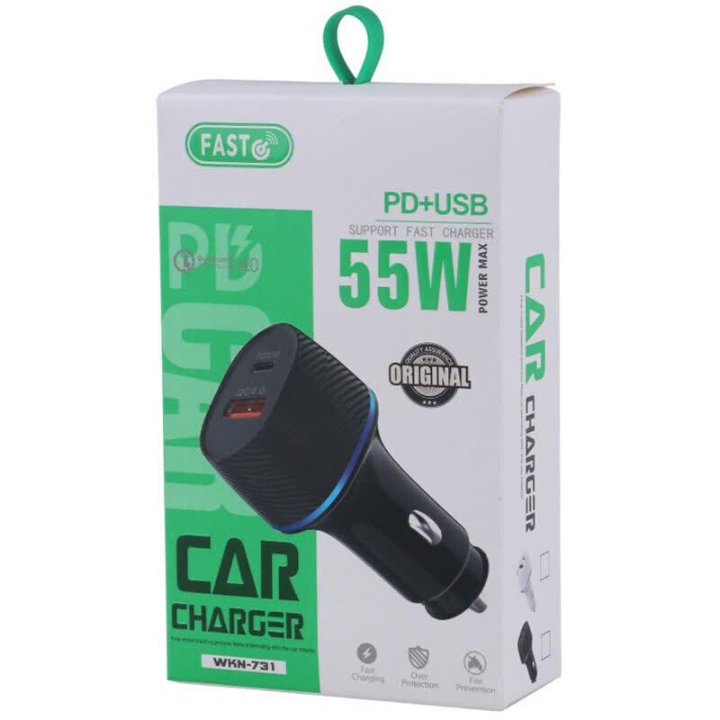 شارژر فندکی 30 وات WKN-731 - 7