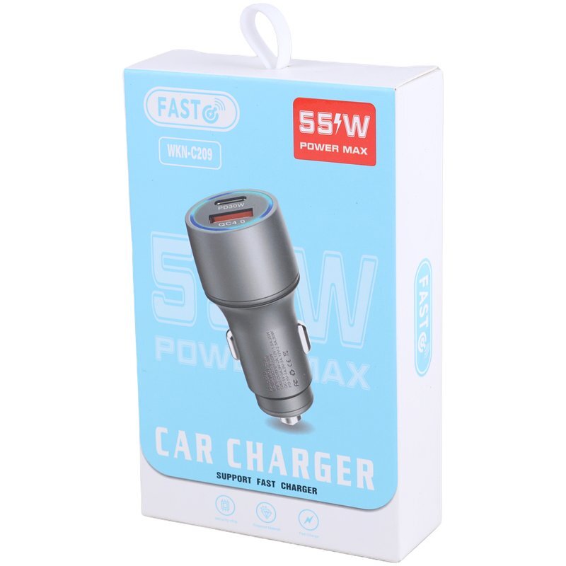شارژر فندکی 30 وات WKN-C209 - 6