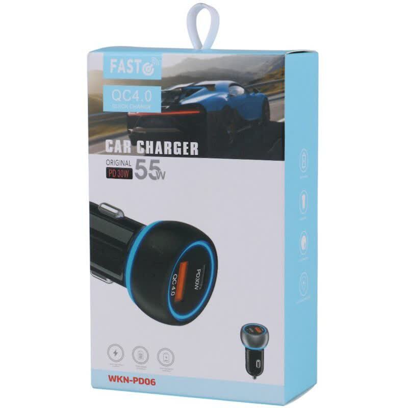 شارژر فندکی 30 وات WKN-PD06 - 7
