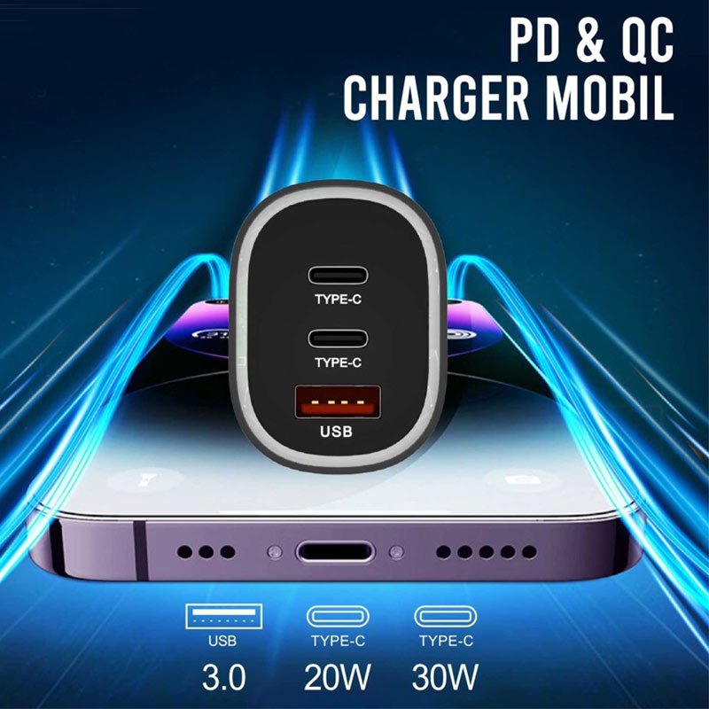 شارژر فندکی 30 وات یس پلاس YS1209 - 5