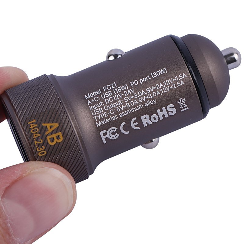 شارژر فندکی 30 وات یوکی PC5 PC21 - 6