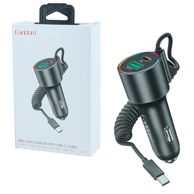 شارژر فندکی 83 وات ارلدام ES-CC44