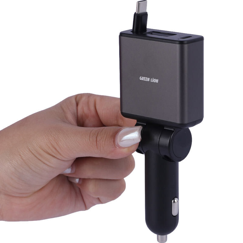 شارژر فندکی 75 وات گرین لاین GL-CC22 GNRT75WCCGY - 6