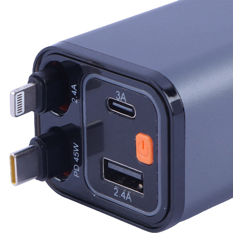 شارژر فندکی 45 وات گرین لاین Retractable GL-CC20 GNRTCC65WGY - 6