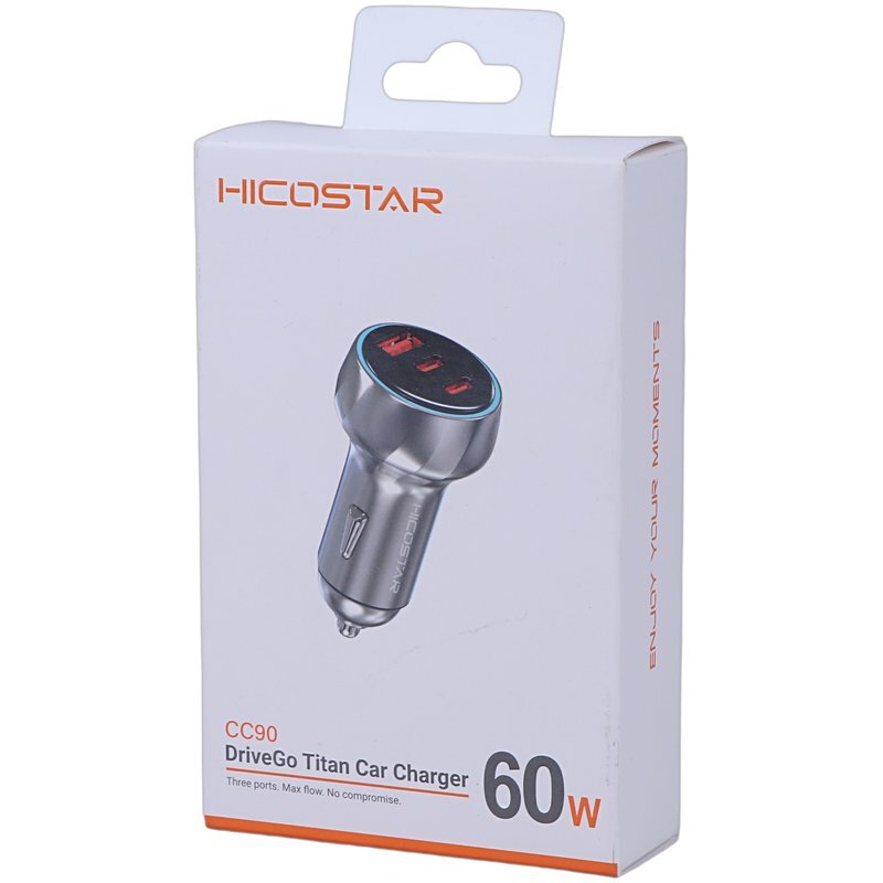شارژر فندکی 60 وات هایکو استار CC90 - 6