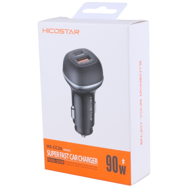 شارژر فندکی 45 وات هایکو استار HS-CC26 - 6