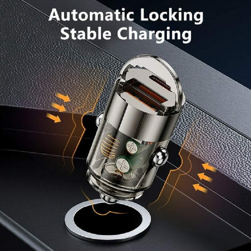 شارژر فندکی 45 وات هیسکا HCC-317 - 4