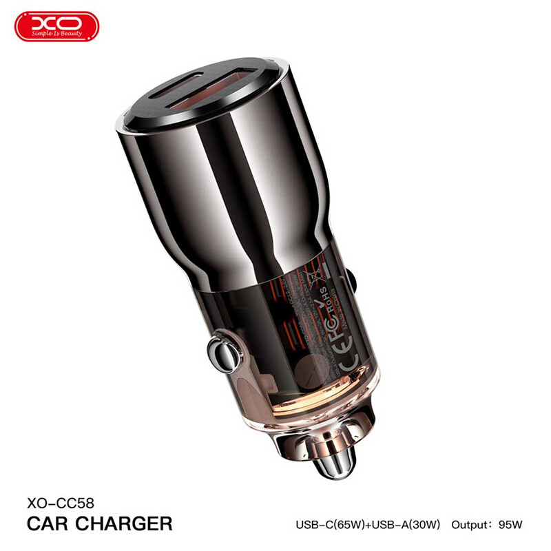 شارژر فندکی 65 وات ایکس او XO-CC58 - 4