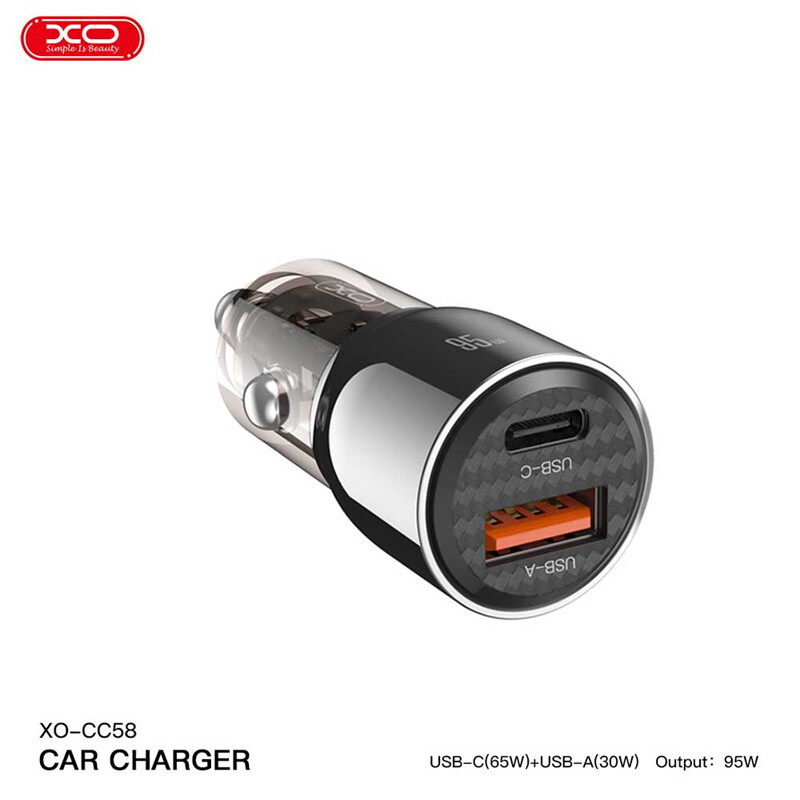 شارژر فندکی 65 وات ایکس او XO-CC58 - 7