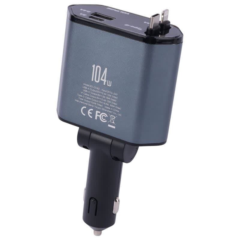 شارژر فندکی 65 وات ایکس او XO-CC62 - 4