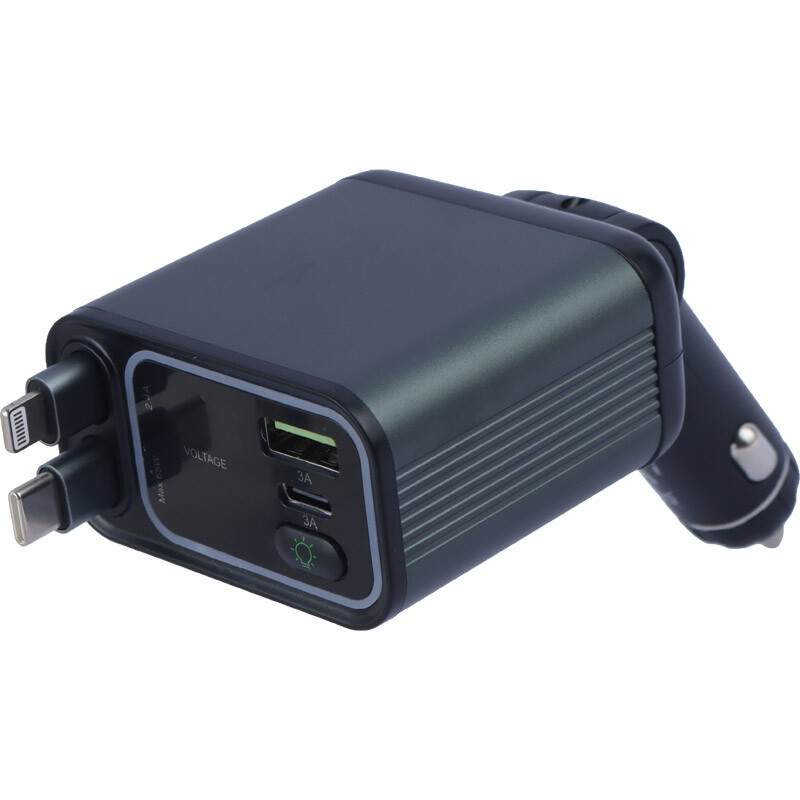 شارژر فندکی 90 وات گرین لاین GL-CC8 GNRCC90WGN - 7