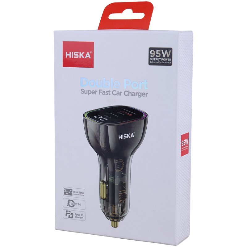 شارژر فندکی 95 وات هیسکا HCC-326 - 6