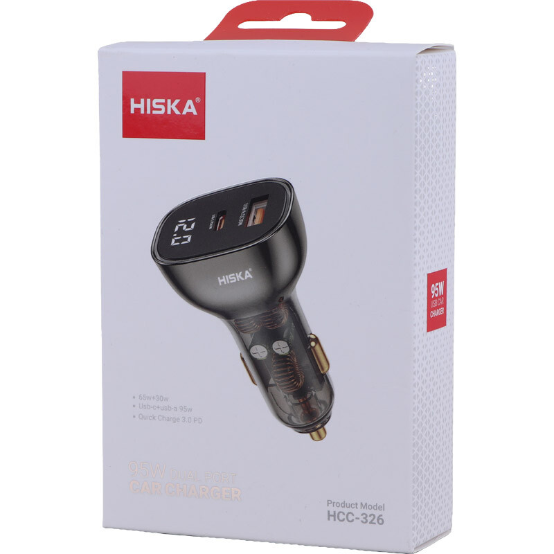 شارژر فندکی 95 وات هیسکا HCC-326 - 7