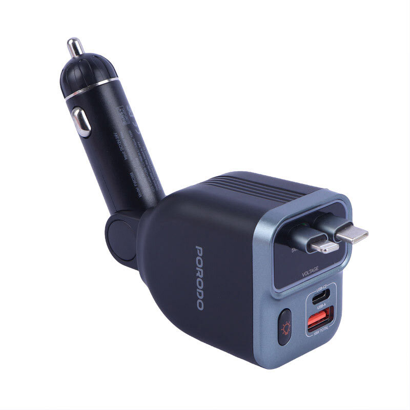 شارژر فندکی 65 وات پرودو PDFWCH068BK - 5