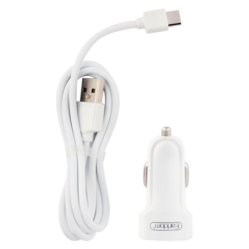شارژر فندکی Earldom ES-132 2.1A 10.5W + کابل تایپ سی - 4