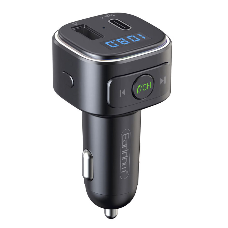 شارژر فندکی + FM Player بلوتوثی Earldom ET-M52 - 3
