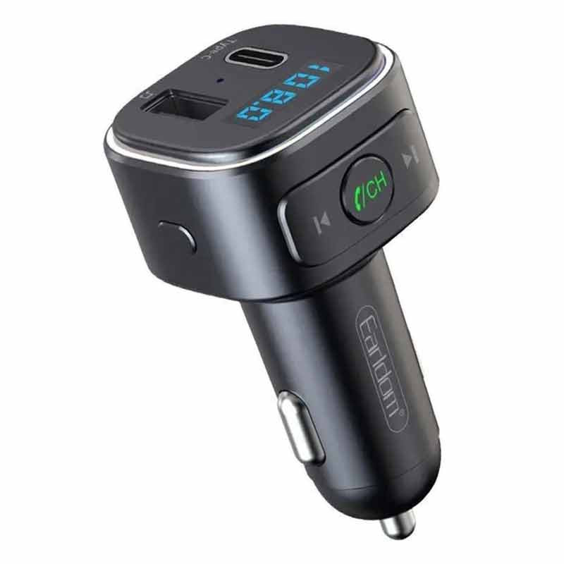شارژر فندکی + FM Player بلوتوثی Earldom ET-M52 - 4