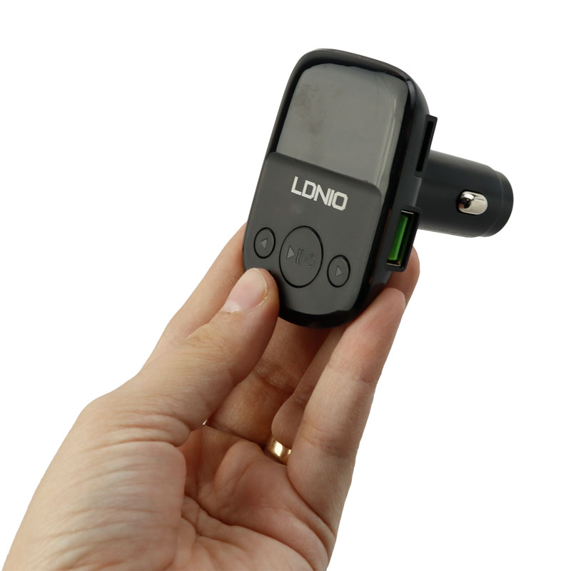 شارژر فندکی + FM Player بلوتوثی Ldnio C706Q - 4