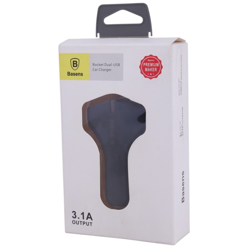 شارژر فندکی فست شارژ Basens MLE-02 3.1A 15.5W - 6