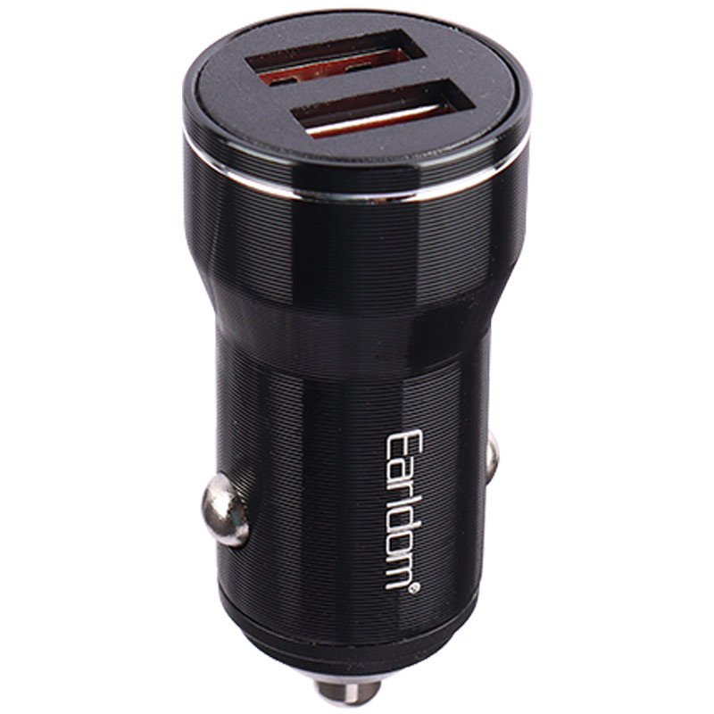 شارژر فندکی فست شارژ Earldom ES-CC19C 2.4A 12W + کابل تایپ سی - 4