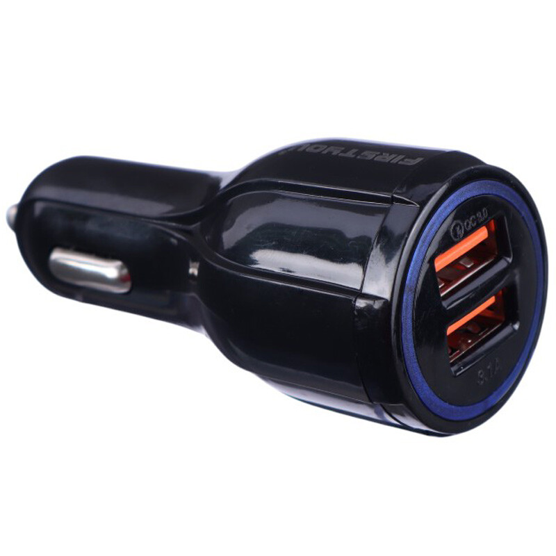 شارژر فندکی فست شارژ Firstyou F028 QC3.0 3.1A 21W - 3
