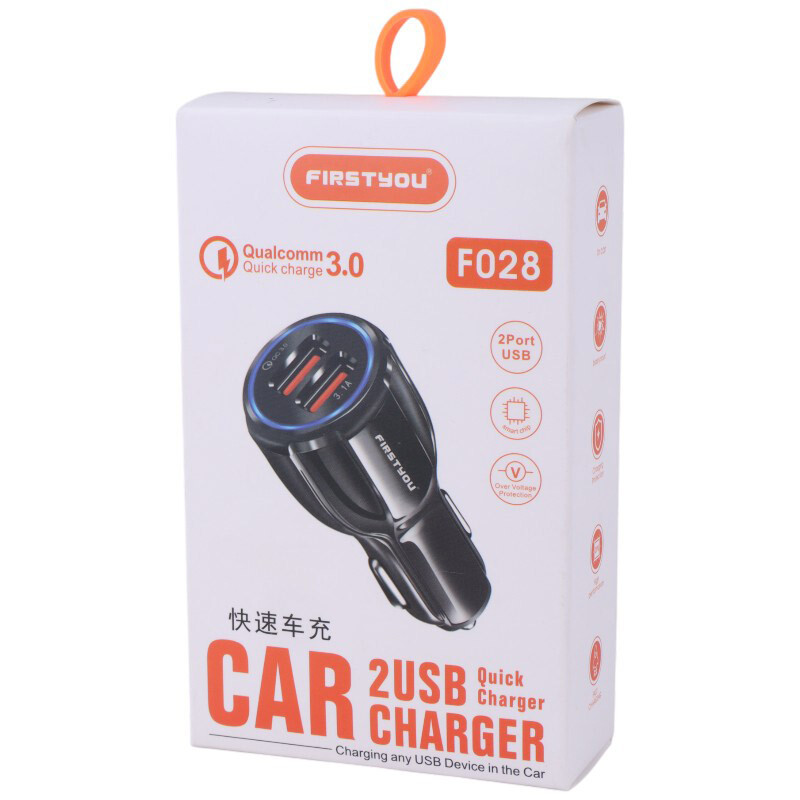 شارژر فندکی فست شارژ Firstyou F028 QC3.0 3.1A 21W - 7