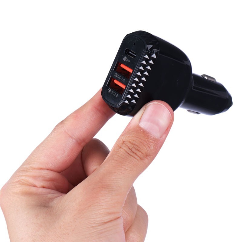 شارژر فندکی فست شارژ LDO-R70 QC3.0 PD 27W - 4