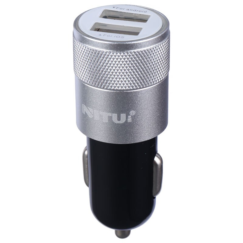 شارژر فندکی فست شارژ Nitu NT-CC805 2.4A 12W + کابل میکرو یو اس بی - 2