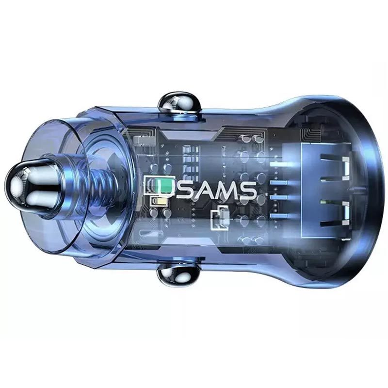 شارژر فندکی فست شارژ Usams US-CC162 3A 15W - 4