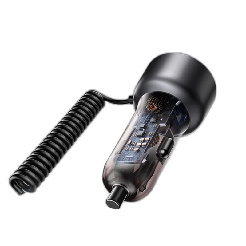 شارژر فندکی فست شارژ Yesido Y58 3A QC3.0 PD 60W - 5