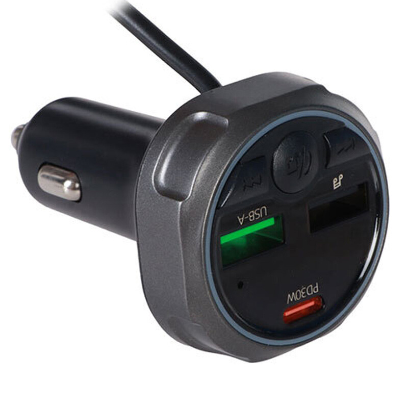 شارژر فندکی و اف ام پلیر بلوتوثی 30 وات ارلدام ET-M113 - 3
