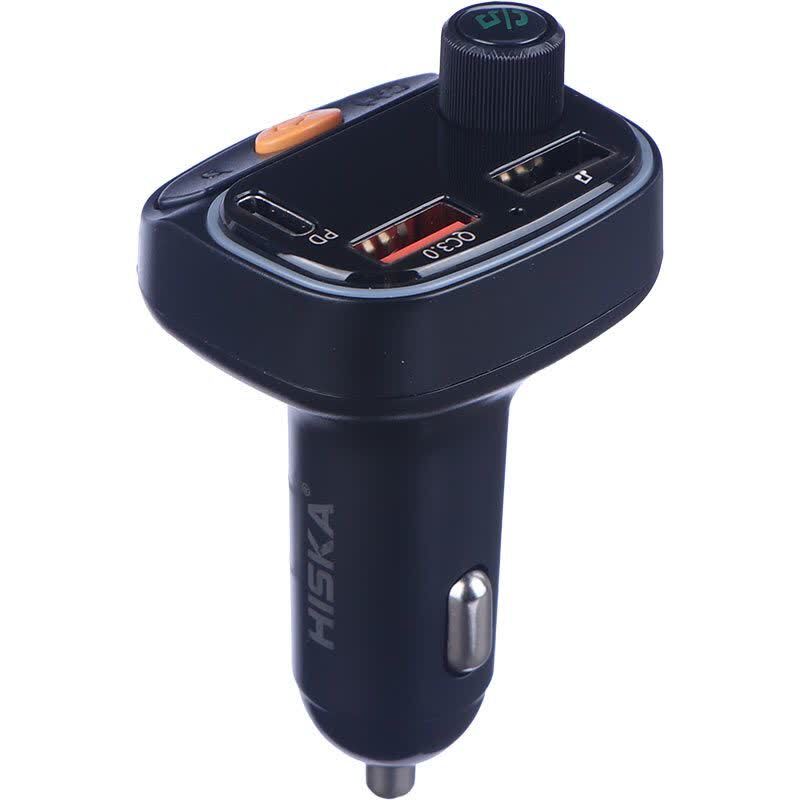 شارژر فندکی و اف ام پلیر بلوتوثی 30 وات هیسکا HCC-339 - 4
