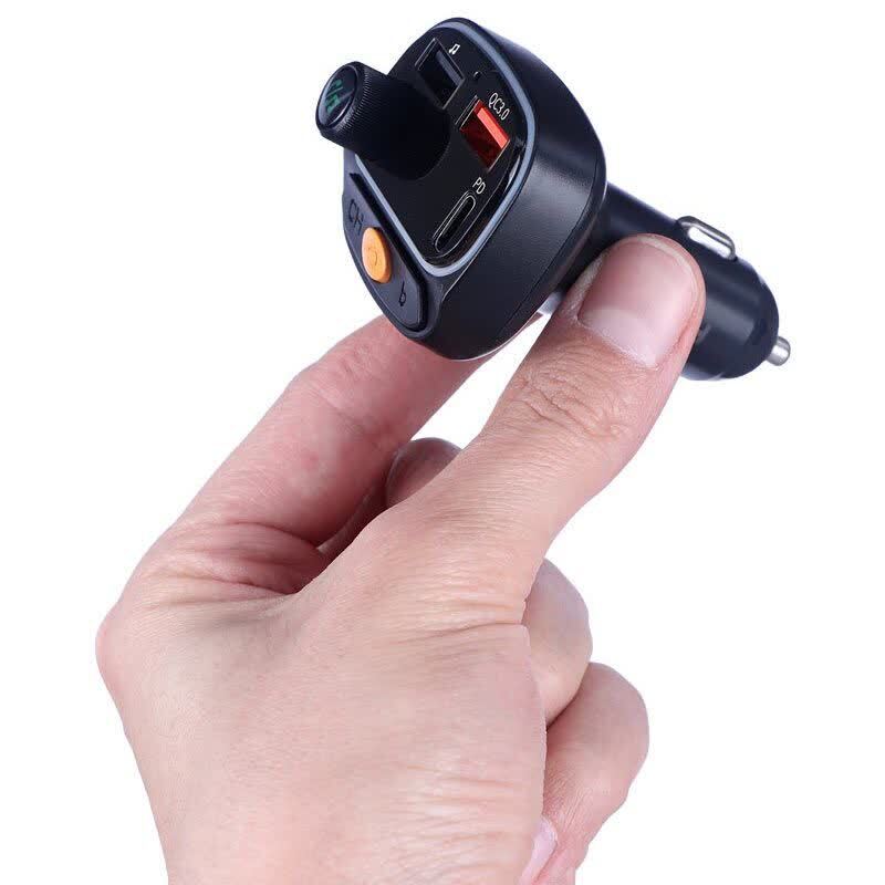 شارژر فندکی و اف ام پلیر بلوتوثی 30 وات هیسکا HCC-339 - 6