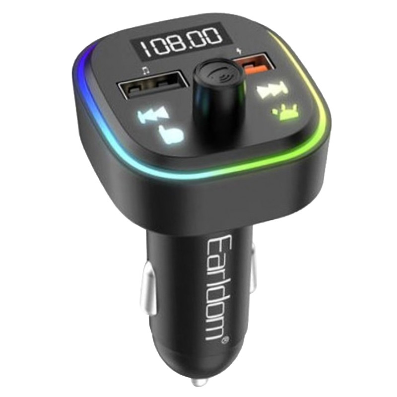 شارژر فندکی و اف ام پلیر بلوتوثی ارلدام ET-M85 - 2