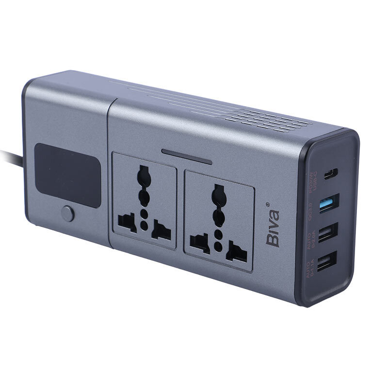 شارژر فندکی و چند راهی بیوا Biva NBQ-101 QC3.0 PD3.1 200W - 4