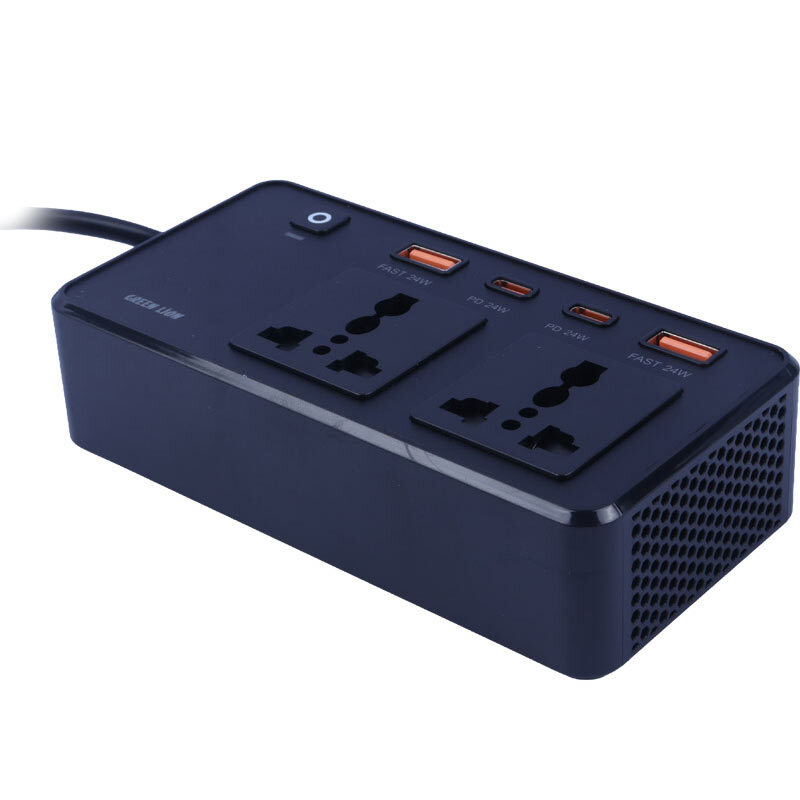 شارژر فندکی و چند راهی گرین لاین GC-200 QC3.0 PD 200W - 5