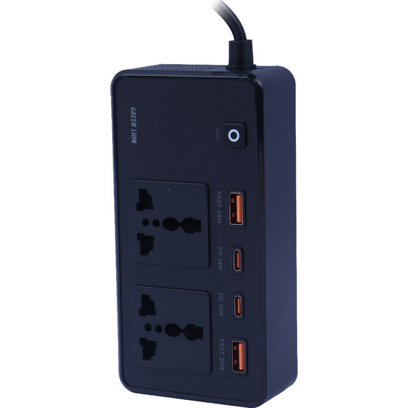 شارژر فندکی و چند راهی گرین لاین GC-200 QC3.0 PD 200W - 6