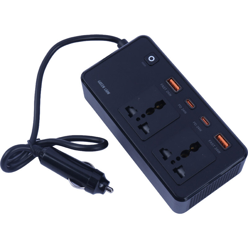 شارژر فندکی و چند راهی گرین لاین GC-200 QC3.0 PD 200W - 8