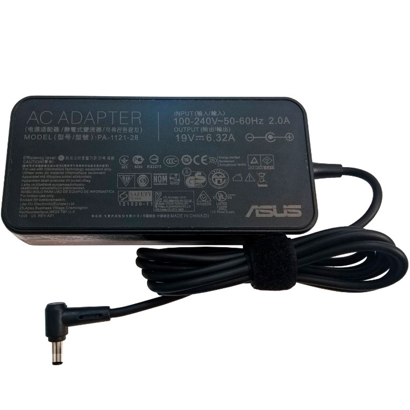 شارژر لپ تاپ ایسوس Asus Slim 19V 6.32A - 2