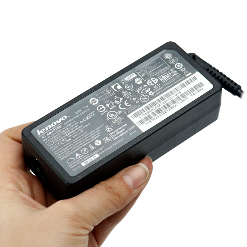 شارژر لپ تاپ Lenovo 20V 3.25A سر فیش دلی - 2