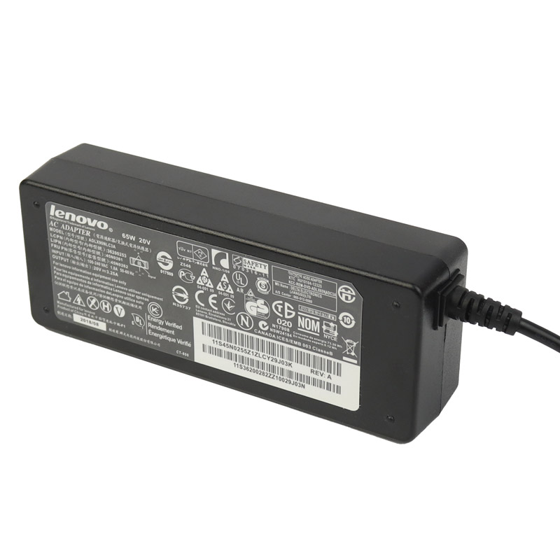 شارژر لپ تاپ Lenovo 20V 3.25A سوکت ریز - 4