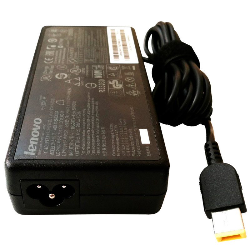 شارژر لپ تاپ Lenovo 20V 6.75A سر USB - 3