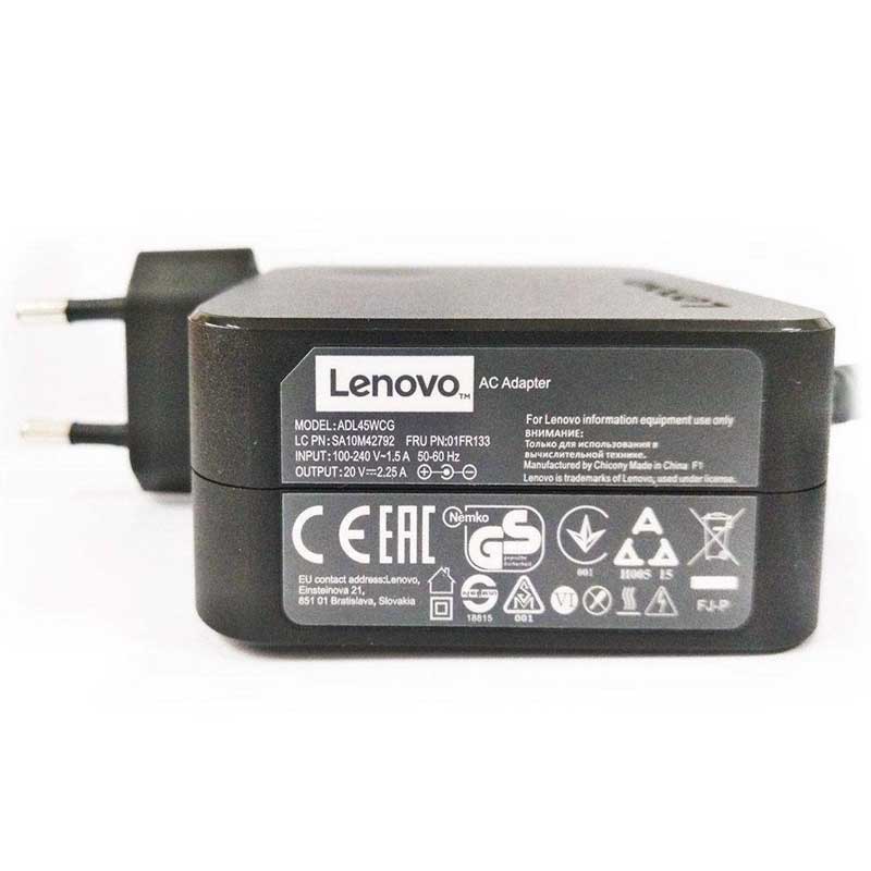 شارژر لپ تاپ Lenovo ADL45WCG 20V 2.25A - 2