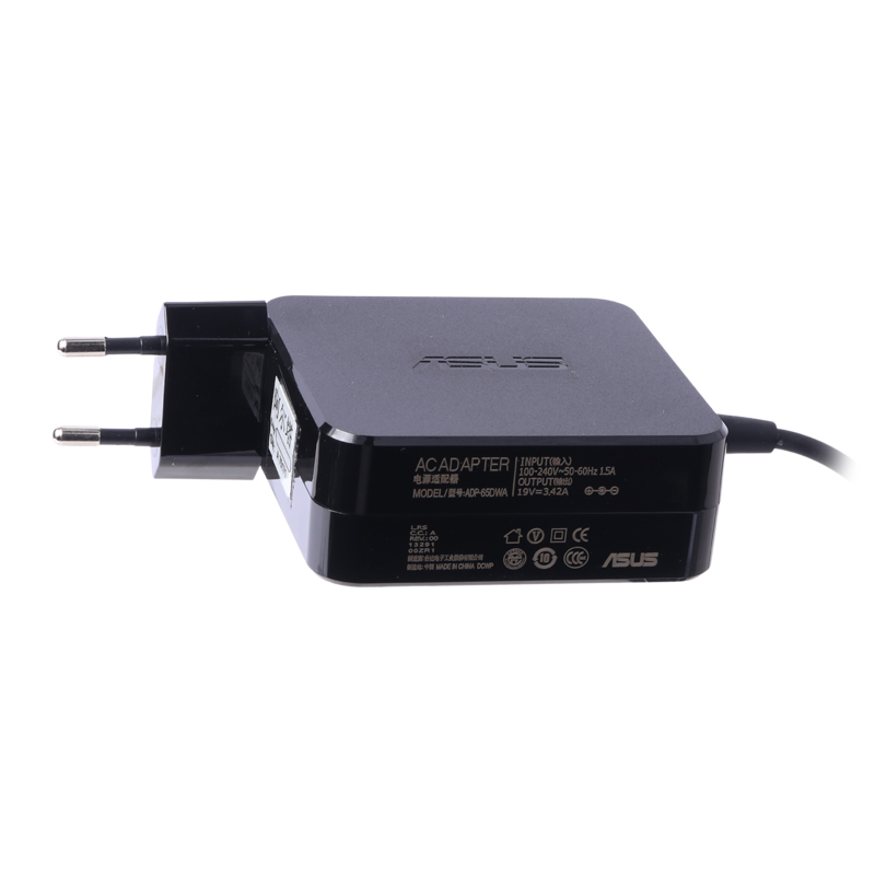 شارژر لپ تاپ مربعی Asus PU500 19V 3.42A سوکت ریز - 2