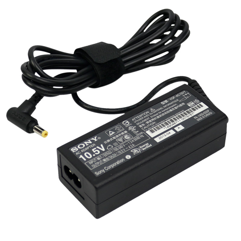 شارژر لپ تاپ سر زرد Sony 10.5V 4.3A - 2