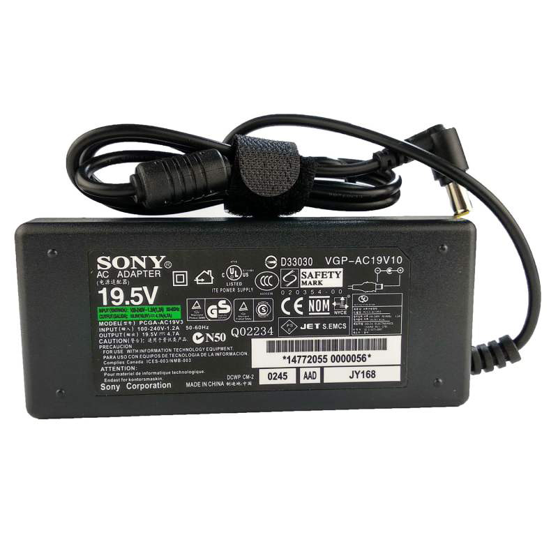 شارژر لپ تاپ سونی Sony 19.5V 4.7A - 2
