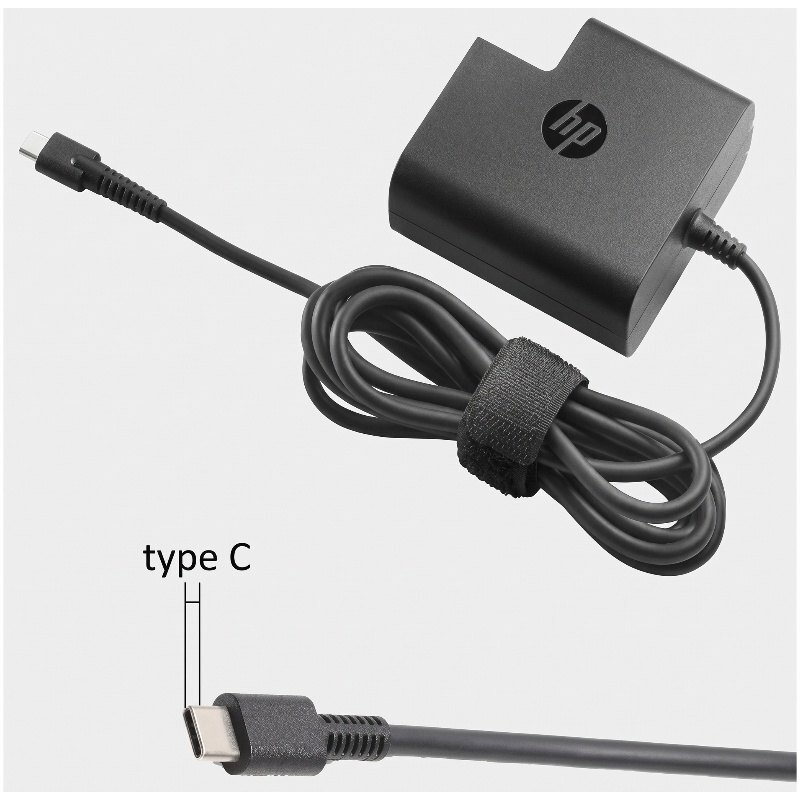 شارژر لپ تاپ تایپ سی اچ پی X7W50AA 65W - 2