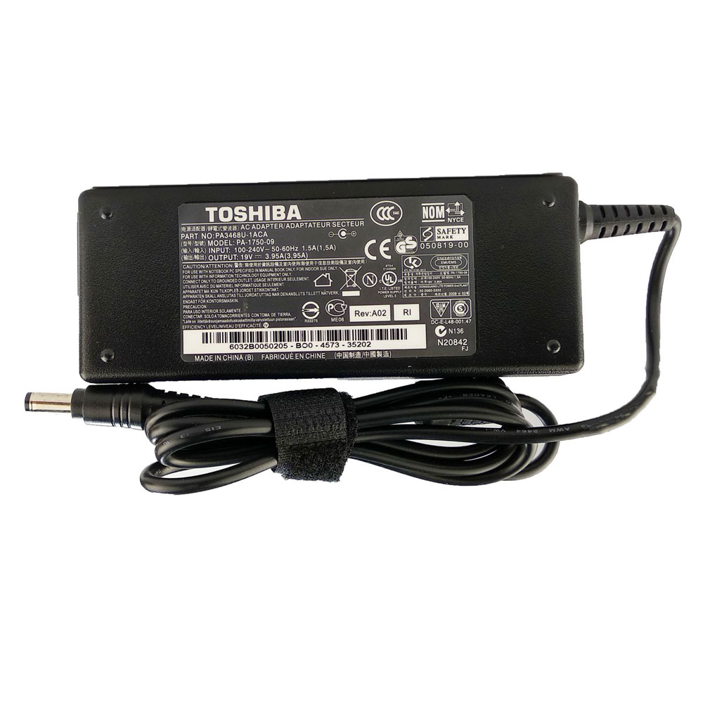 شارژر لپ تاپ TOSHIBA 19V 3.95A - 2